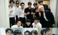 '나는 대한민국' 엑소·god, 대세 아이돌과 국민그룹의 만남 인증샷! "훈훈해"