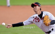 [포토]역투하는 LG 선발 우규민