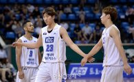 [포토]농구 코트로 복귀한 KCC 김민구