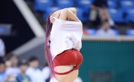 [포토] 치어리더, 티셔츠를 훌러덩…과감한 퍼포먼스