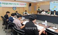 [포토]광주 남구, 주민결정행정시스템 T/F팀 운영 결과 보고회 