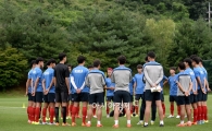 [포토]첫 훈련 시작하는 U-17 축구대표팀