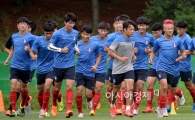 [포토]U-17 축구대표팀 첫 훈련