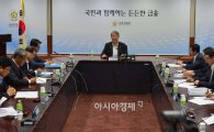 임종룡 위원장 "남북회담 타결, 국내 증시 안정에 큰 힘"