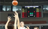 女농구, 아시아선수권 日에 53-59 분패