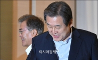 [포토]노동개혁토론회에서 만난 여야 대표