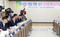 [포토]윤장현 광주시장, 새누리당 예산정책협의회 참석