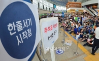 '전국민 수강신청 D-1' 추석 기차표 예매 성공 방법 있다?  