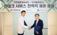 가연결혼정보, KTB솔루션과 핀테크 서비스 위한 전략적 제휴 체결
