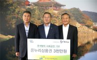 [포토]LH, 추석맞이 온누리상품권 3000만원 기탁