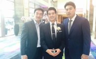 류현진, 최근 근황 공개…절친 통역사 '마틴김' 결혼식 참석