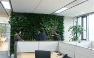 사무실 정원 만든 도시농업의 마법