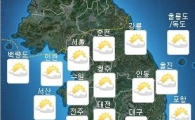 [오늘날씨]전국 맑다가 오후에 구름…큰 일교차에 남부 일부 지역 비