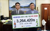 하이트진로, ‘순천사랑기금’ 순천시에 기탁