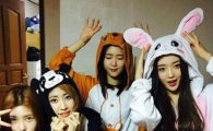 다이아, 동물 파자마 입고 단체 사진 '깜찍함 대박'