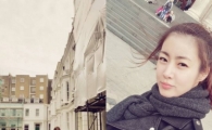 강소라, 영국 여행 사진 공개…'미친 비율'