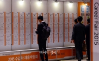 [포토]'채용게시판 살펴보는 구직자'