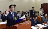 [포토]증인선서하는 송재훈 삼성병원장