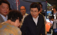 [포토]재래시장 방문한 황교안 총리 