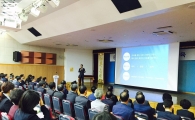 [포토]선병원 이규은 경영총괄원장, 유성구청서 특강