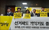 [포토]"비례대표 축소 동의할수 없다"