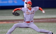 [포토]역투하는 SK 선발 김광현
