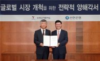 신한銀, 한국스마트카드와 글로벌 업무협약 체결