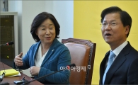 [포토]현안 논의하는 심상정·천정배