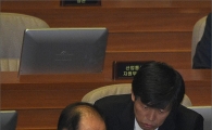 [포토]보고 받는 황우여 장관