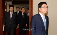 [포토]국무회의 참석하는 이기권 노동부 장관