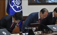 [포토]국무회의 참석하는 황교안·황우여