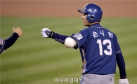 [포토]손시헌, '저도 1타점 추가했어요!'
