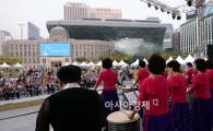 [포토]서울광장에서 선보이는 난타공연
