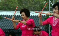 [포토]2015 서울시문화원 엑스포 개최, 난타 선보이는 참가자들