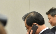 [포토]'이병기 실장, 국감 직전 누구와 통화?'