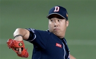 [포토]역투하는 두산 선발 유희관