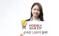 삼성운용, 'KODEX 코스피 ETF' 순자산 1000억원 돌파