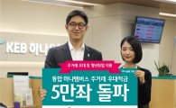 KEB하나銀, '하나멤버스 주거래 우대적금' 5만좌 돌파 