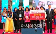 호남대, 팀 걷기대회 팀워크 인증 장학금 7천4백만원 수여
