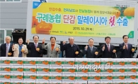 전남농협 2015년산 단감(부유) 첫 수출 