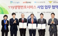 [포토]광주시 남구, 119생명번호 서비스 사업 업무 협약
