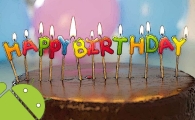 안드로이드! 8번째 생일을 축하해!