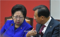 [포토]이야기하는 김을동·이정현