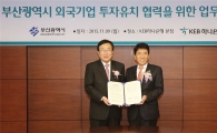 KEB하나은행, 부산시와 외국인투자유치협약 체결