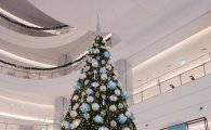 [포토]현대백화점 판교점에 설치된 '티파니 대형 크리스마스 트리'