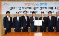신한카드·SK플래닛, '플랫폼+빅데이터' 연계 서비스 제공