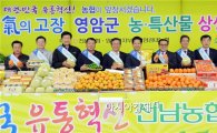 농협 전남지역본부,"영암군 대표농산물 소비지 특판전" 개최