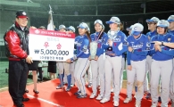 '2015 LG배 한국여자야구대회' 폐막…구본준 부회장 시상