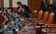 [포토]강호인 장관, 국무회의 예습 