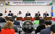 전남도의회 교육위,'사회적기업 활성화 정책 좌담회'개최